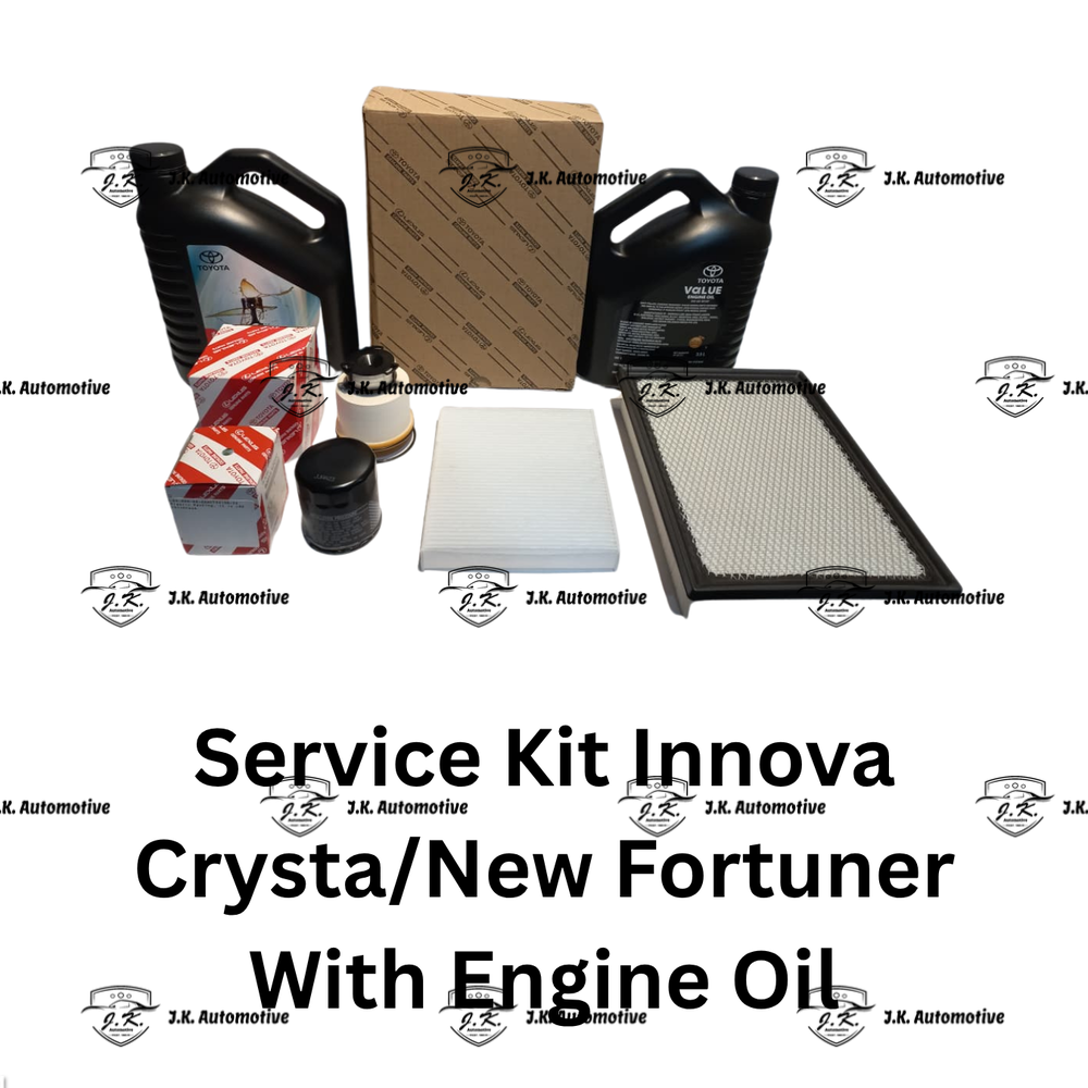 Service Kit For Toyota Fortuner After 2015 Diesel With Toyota OE Engine Oil 7 Litres 90915-YZZD2, 23390-0L070, 17801-0L040, 87139-0K050 - Image 2