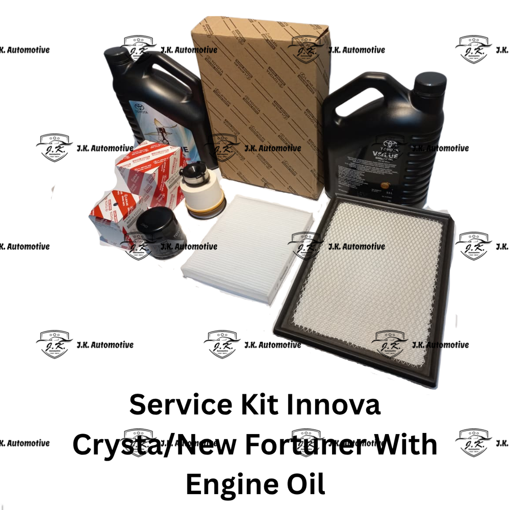 Service Kit For Toyota Fortuner After 2015 Diesel With Toyota OE Engine Oil 7 Litres 90915-YZZD2, 23390-0L070, 17801-0L040, 87139-0K050 - Image 3