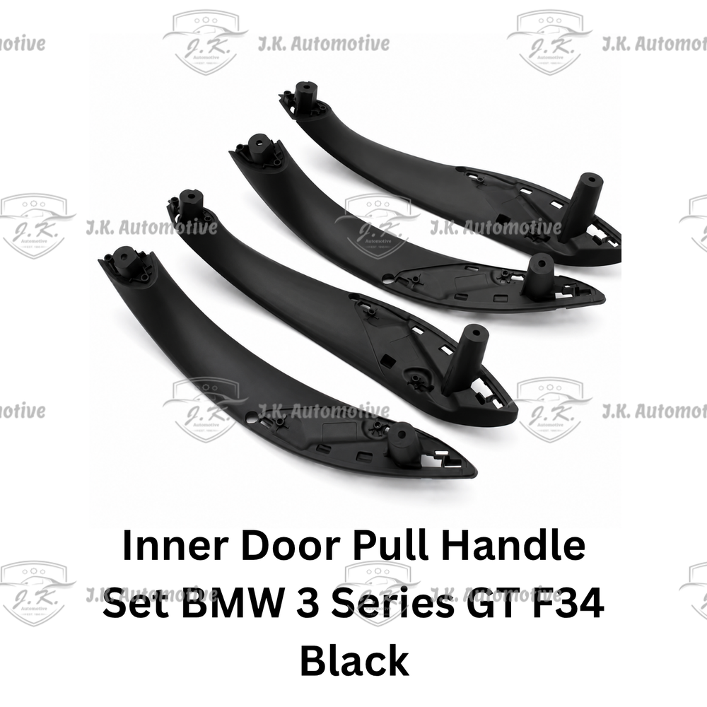 Inner Door Pull Handle Set BMW 3 Series GT F34 Black (2013 – 2019)