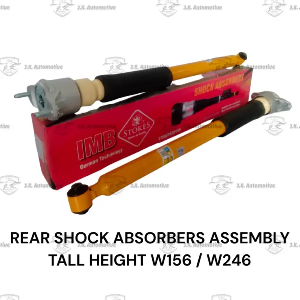 Rear Shock Absorbers For Mercedes-Benz A-Class W176 A1563201031 Set of 2 Tall Height - Image 2