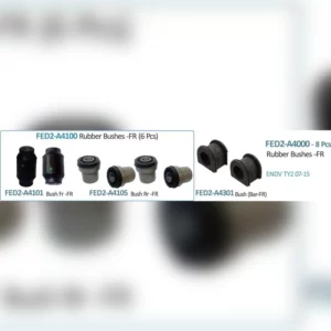 Front Suspension Bush Kit Set Of 8 For Ford Endeavour ( Type 2 )