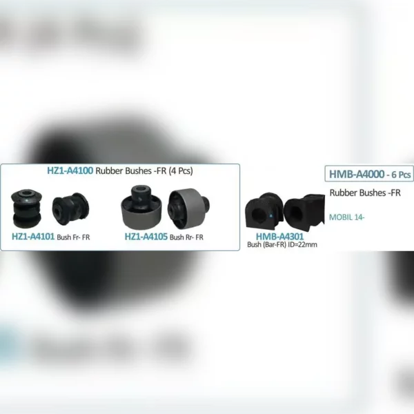 Front Suspension Bush Set Of 6 For Honda Mobilio
