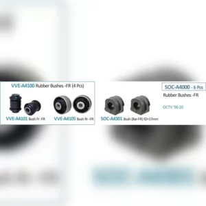 Front Suspension Bush Set Of 6 For Skoda Octavia ( Old Model )