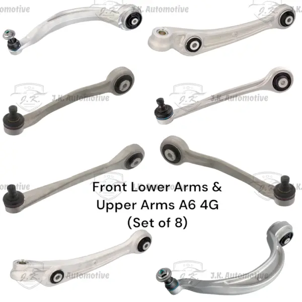 Front Lower Arms And Upper Arms For Audi A6 4G (Set of 8)
