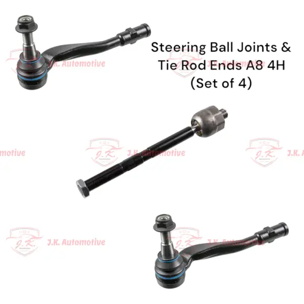 Steering Ball Joints And Tie Rod Ends For Audi A8 4H (Set of 4)