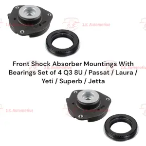 Front Shock Absorber Mountings And Bearings For Audi Q3 8U (Set of 4)