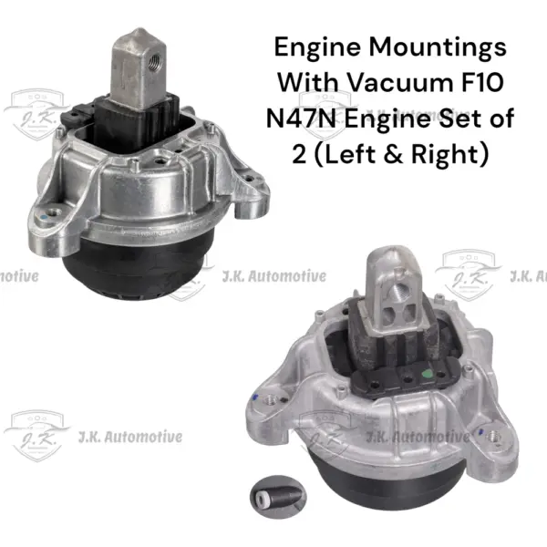 Engine Mounting For BMW 5 Series F10 Diesel With Vacuum N47N Engine (Set of 2)