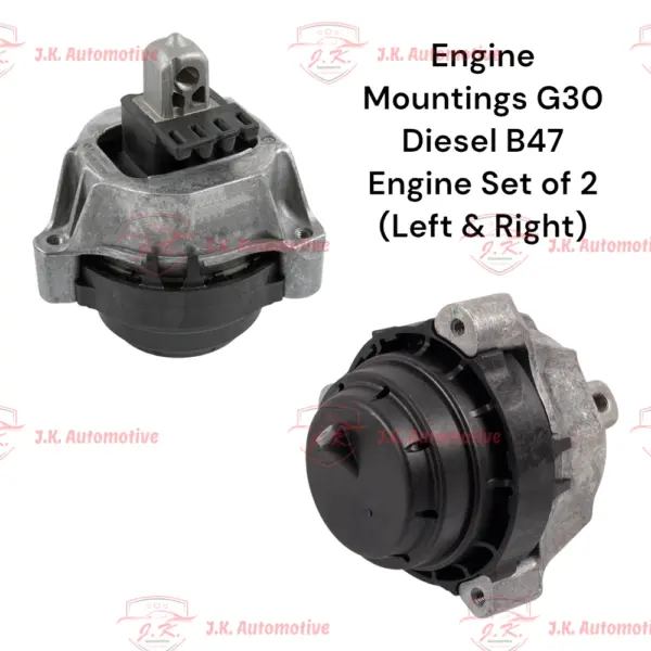 Engine Mounting For BMW 5 Series G30 Diesel B47 Engine (Set of 2)