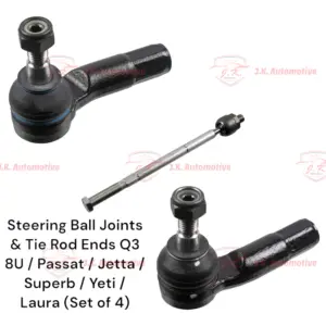 Steering Ball Joints And Tie Rod Ends For Audi Q3 8U (Set of 4)