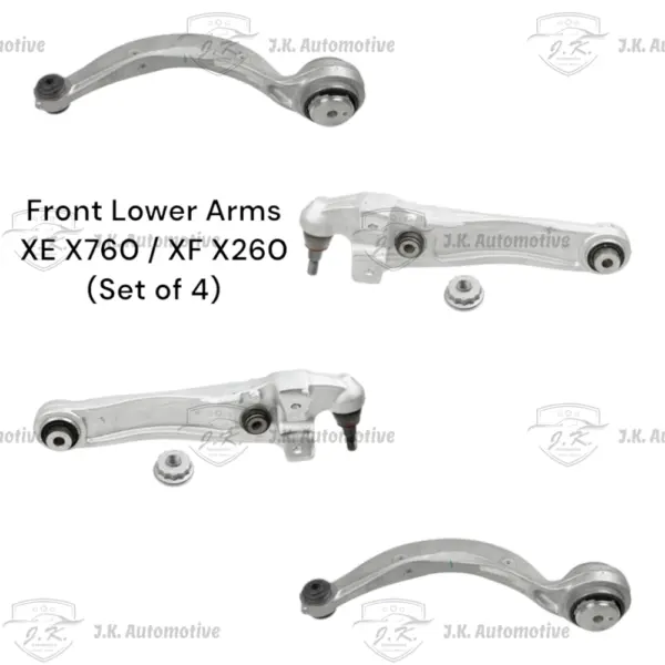 Front Lower Arms For Jaguar XE X760 (Set of 4)