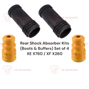 Rear Shock Absorber Kits (Boots & Buffers) For Jaguar XE X760 (Set of 4)