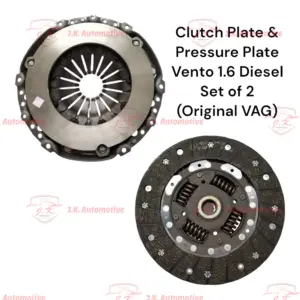 Clutch Plate & Pressure Plate For Volkswagen Vento 1.6 Diesel Set of 2 (Original VAG)