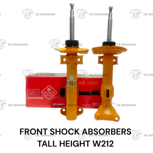 Front Shock Absorbers For Mercedes-Benz E-Class W212 A2123231400 / A2123235500 Set of 2  Tall Height