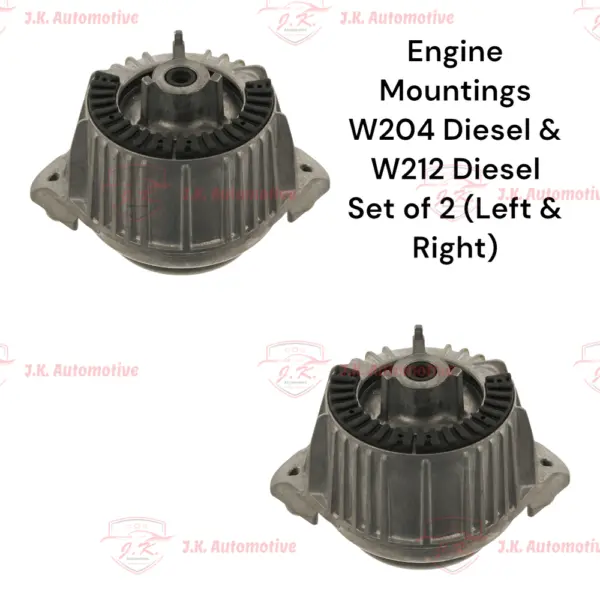 Engine Mounting For Mercedes-Benz C-Class W204 Diesel Models (Set of 2) - A2122404117 & A2122404217