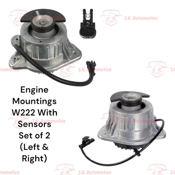 Engine Mounting For Mercedes-Benz S-Class W222 With Sensors (Set of 2) - A2222407517 & A2222407617