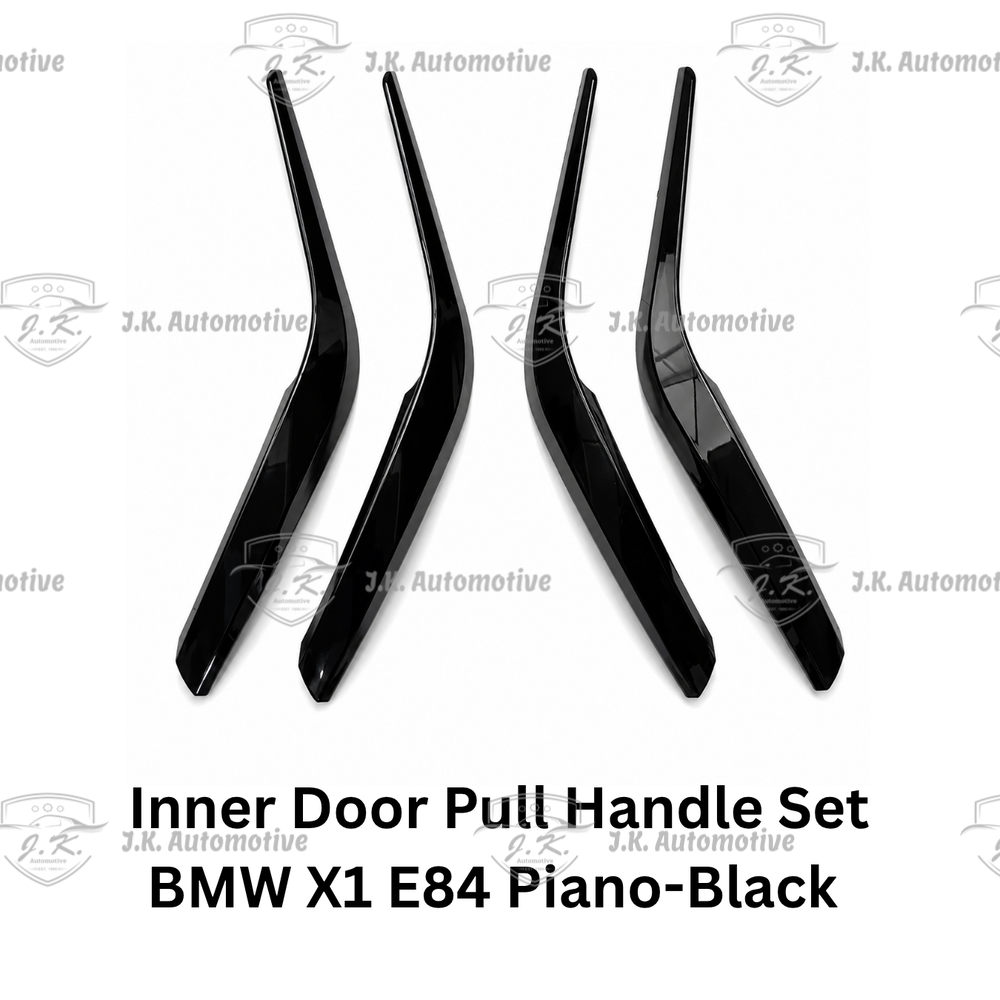 Inner Door Pull Handle Set BMW X1 E84 Piano-Black (2009–2015)