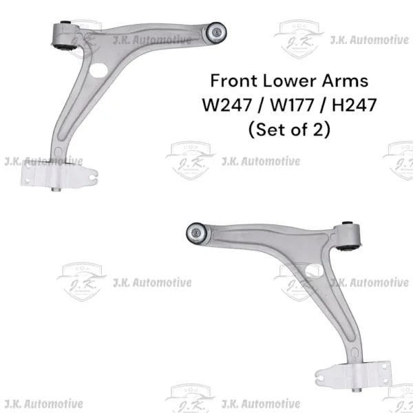 Front Lower Arms For Mercedes-Benz A-Class W177 (Set of 2) - A2473300100 / A2473305500 / A2473308502 / A2473308702 & A2473300200 / A2473305600 / A2473306802 / A2473308802