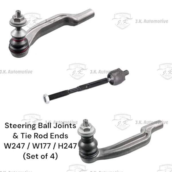 Steering Ball Joints And Tie Rod Ends For Mercedes-Benz A-Class W177 (Set of 4) - A2473380000 / A2473380100 / A2473380200 & A2473308501 & A2473308201
