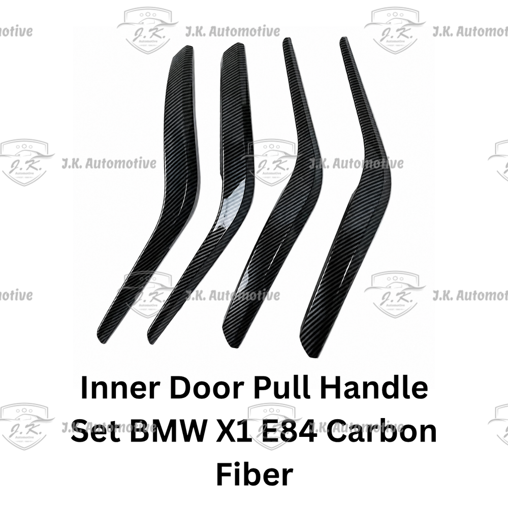 Inner Door Pull Handle Set BMW X1 E84 Carbon Fiber (2009–2015)