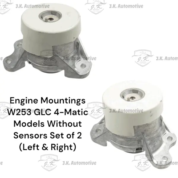 Engine Mounting For Mercedes-Benz GLC X253 With Sensors Diesel Models (Set of 2) - A2532400700 & A2532400800