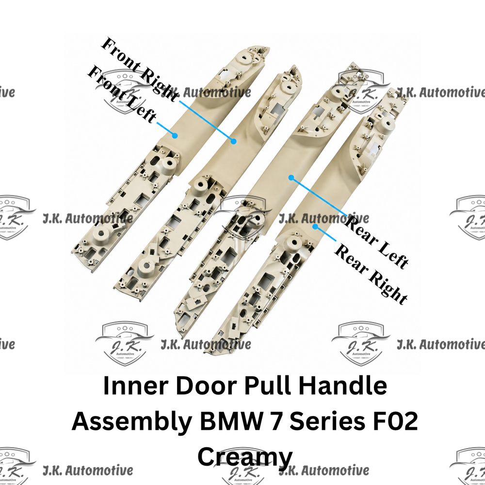 Inner Door Pull Handle Assembly BMW 7 Series F02 Creamy (2008 – 2015)