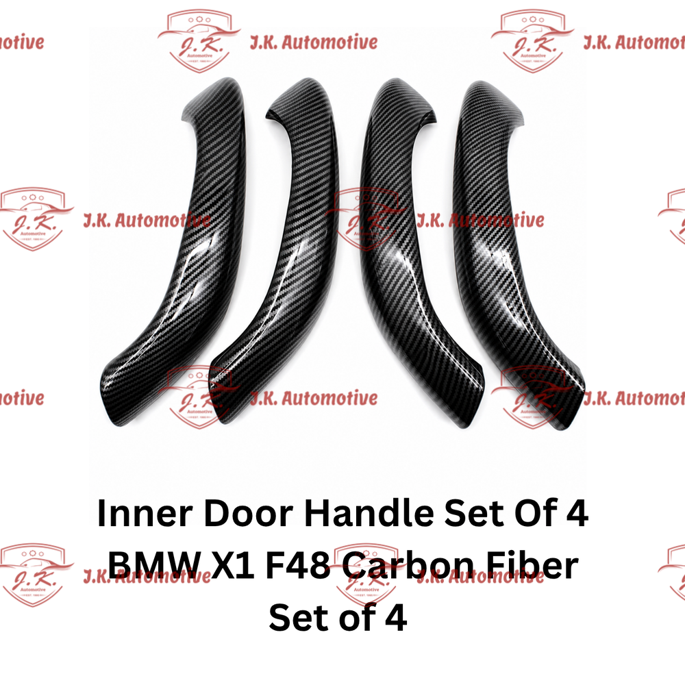 Inner Door Handle Set Of 4 BMW X1 F48 Carbon Fiber Set of 4 (2015–2022)