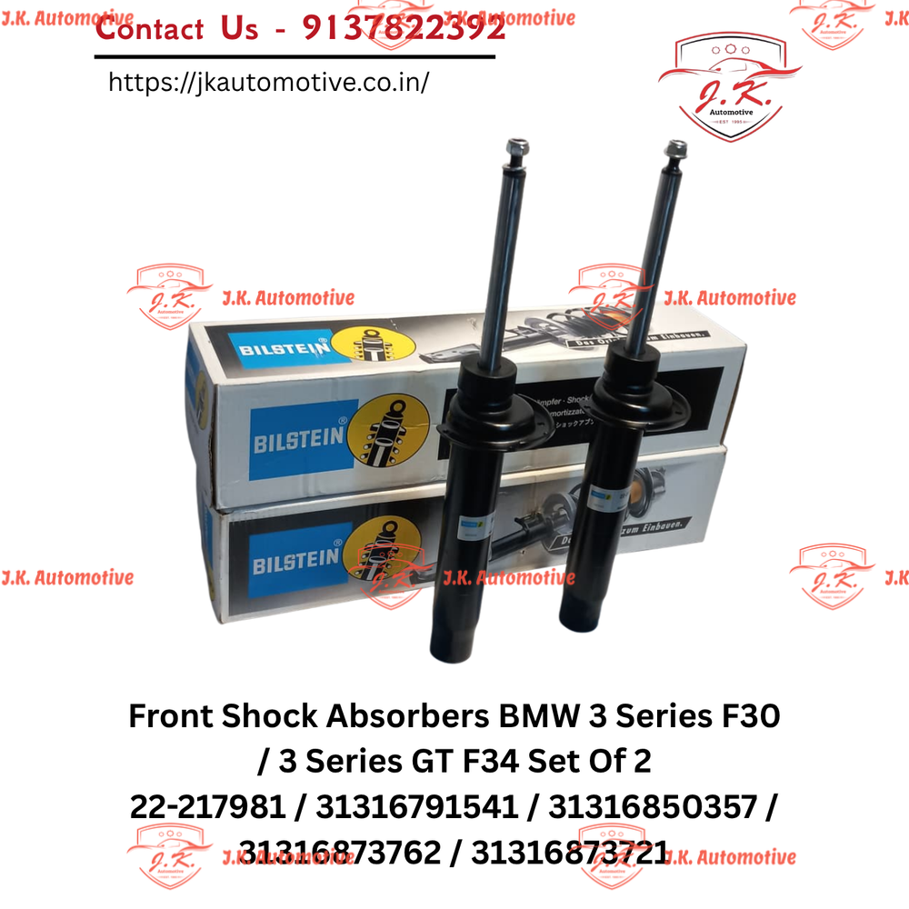 Bilstein B4 Front Shock Absorbers BMW 3 Series F30 Set of 2 22-217981 / 31316791541 / 31316850357 / 31316873762 / 31316873721 - Image 5