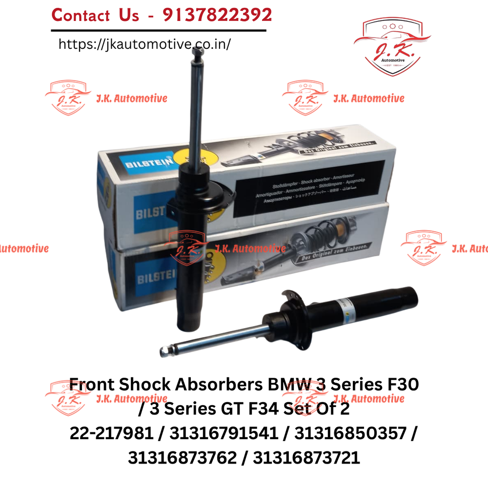 Bilstein B4 Front Shock Absorbers BMW 3 Series F30 Set of 2 22-217981 / 31316791541 / 31316850357 / 31316873762 / 31316873721 - Image 3