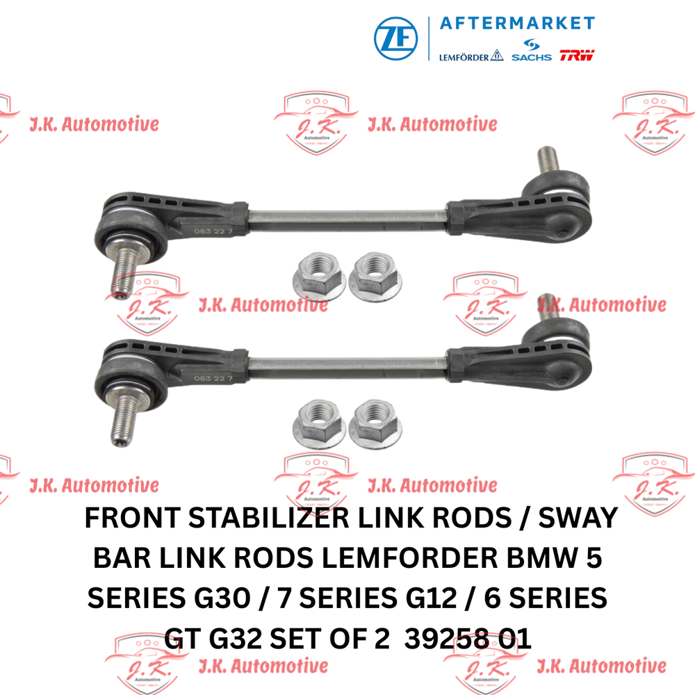 Lemförder Front Stabilizer Link Rods Set of 2 for BMW 5 Series G30 Genuine Germany - Lemförder 39258 01 (2017 – 2026)