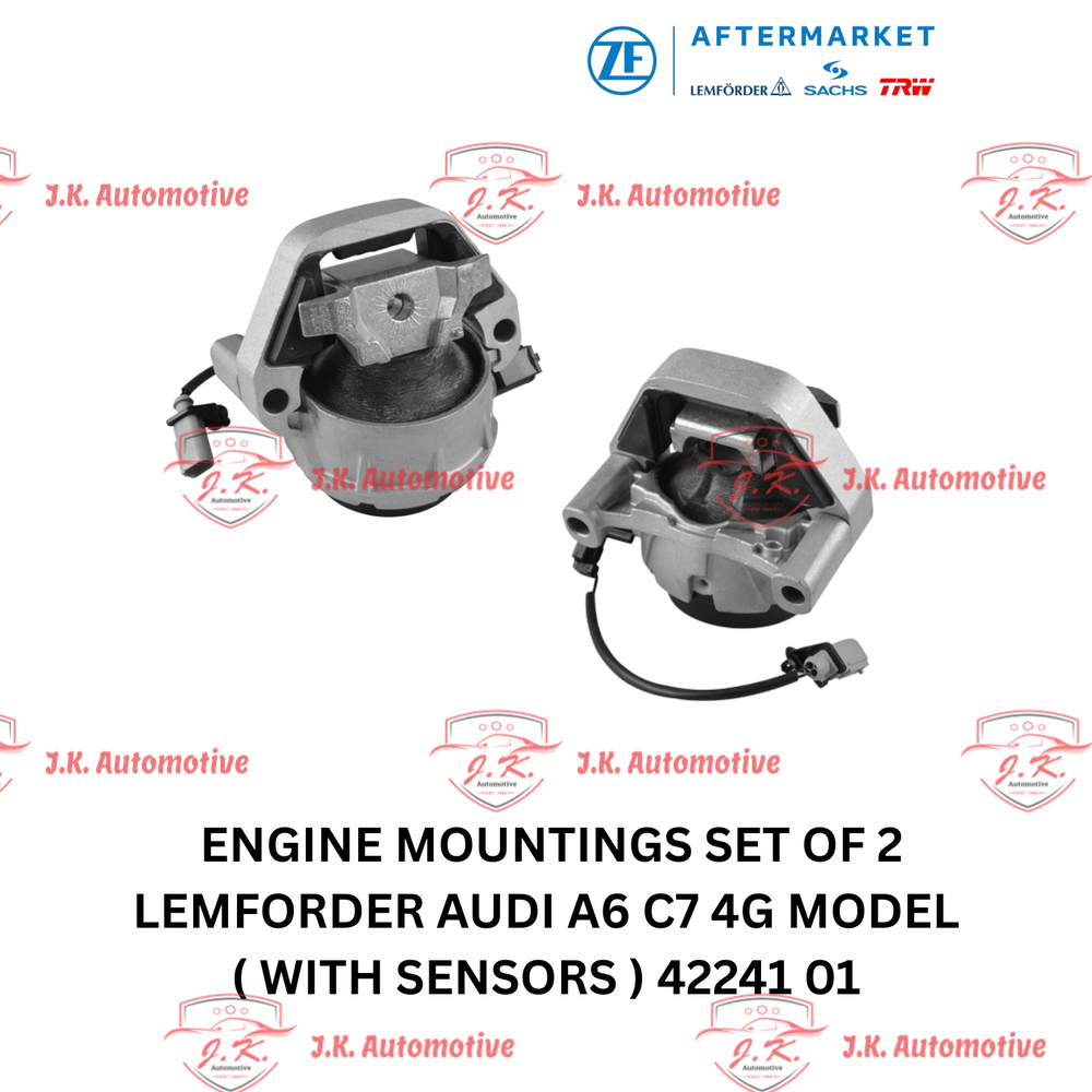 Lemförder Engine Mountings with Sensors Set of 2 for Audi A6 C7 4G Genuine Germany - Lemförder 42241 01 (2011 – 2018)