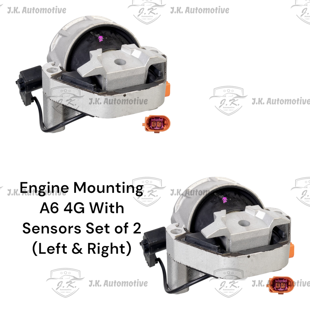 Engine Mounting For Audi A8 4H With Sensors (Set of 2) - 4G0199381KP & 4G0199381KN