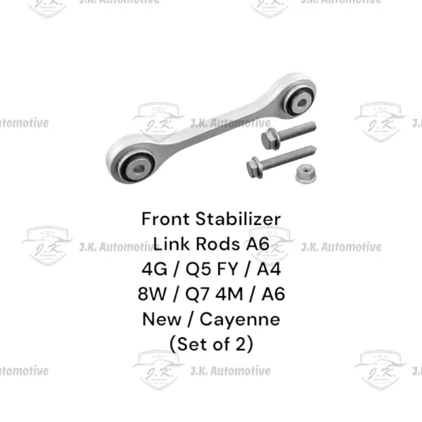 Front Stabilizer Link Rods For Audi A6 New (Set of 2) - 4M0411317J