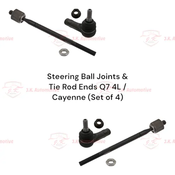Steering Ball Joints And Tie Rod Ends For Audi Q7 4L (Set of 4) - 7L0422803D & 7L0422804D