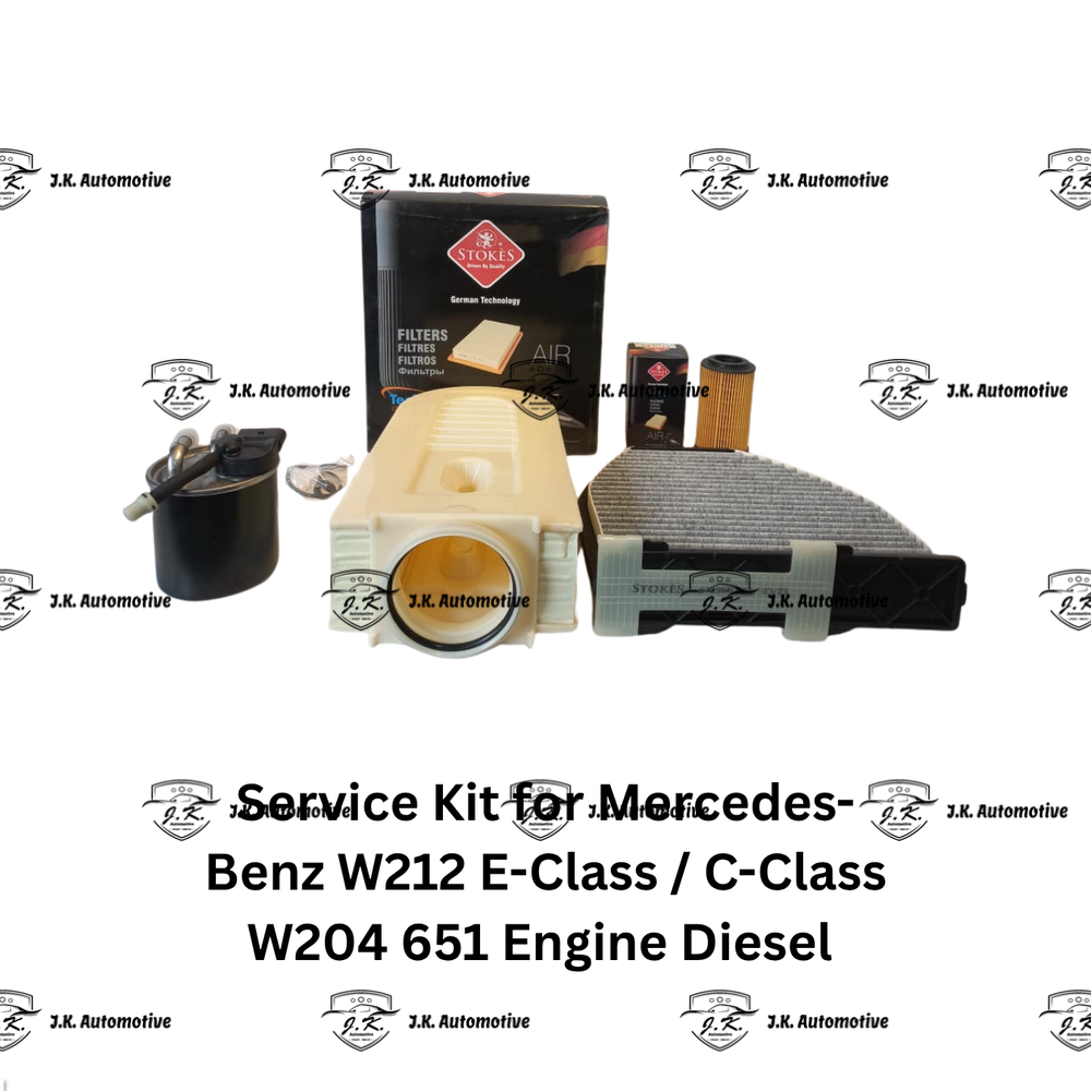 Service Kit For Mercedes Benz C Class W204 651 Engine Diesel A 651 180 01 09, A 651 094 00 04, A 204 830 05 18, A 651 090 12 52 - Image 2