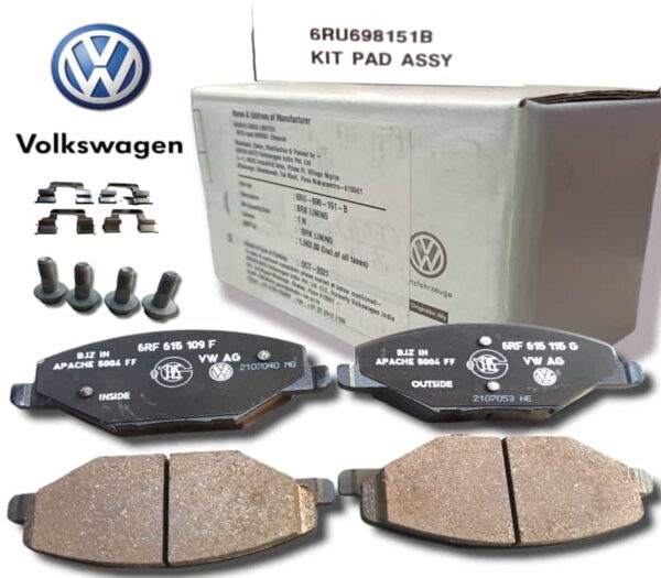 Front Brake Pad For Skoda Fabia Tvs Type - 6RU698151B
