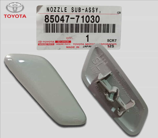 Front Bumper Nozzle Cap For Toyota Fortuner ( Left ) - 8504771030