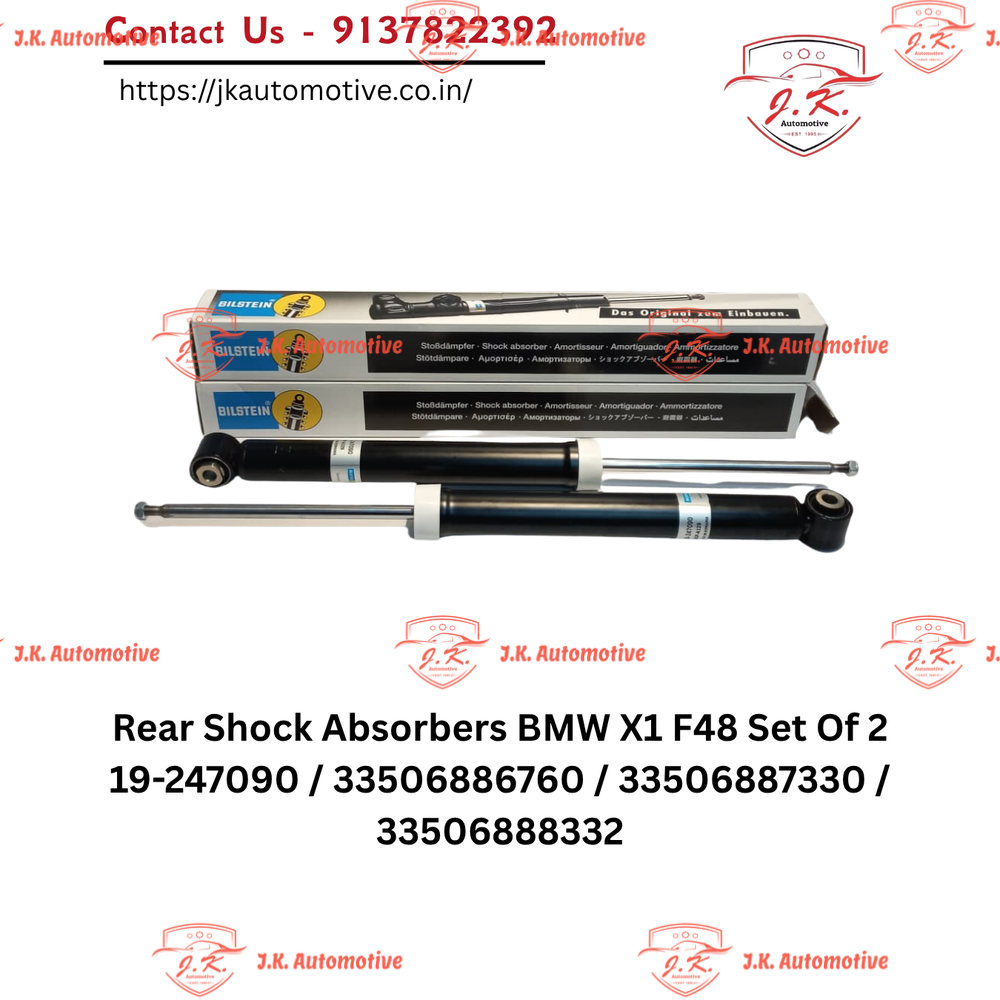 Bilstein B4 Rear Shock Absorbers BMW X1 F48 Set of 2 19-247090 / 33506886760 / 33506887330 / 33506888332 - Image 2
