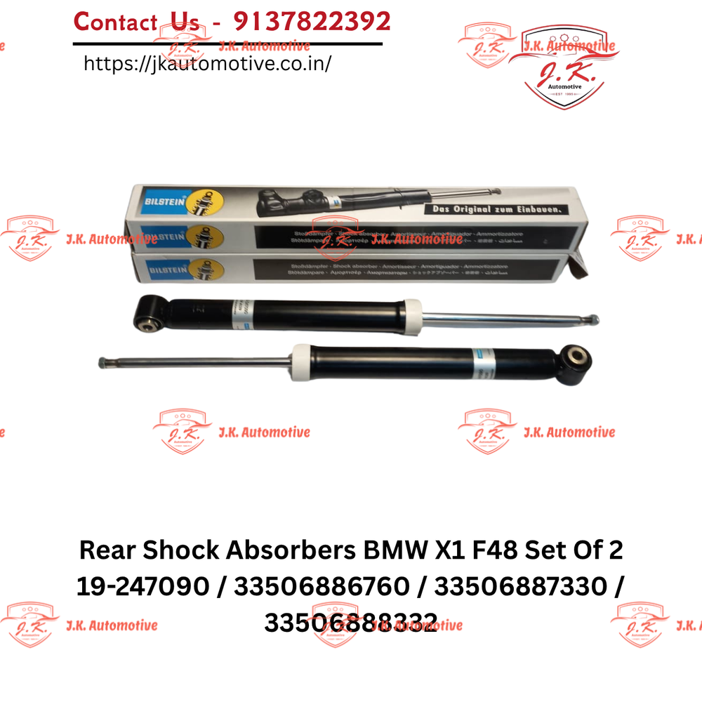 Bilstein B4 Rear Shock Absorbers BMW X1 F48 Set of 2 19-247090 / 33506886760 / 33506887330 / 33506888332 - Image 3