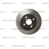 Front Brake Disc For Toyota Etios - 43512-0D150 - Image 2