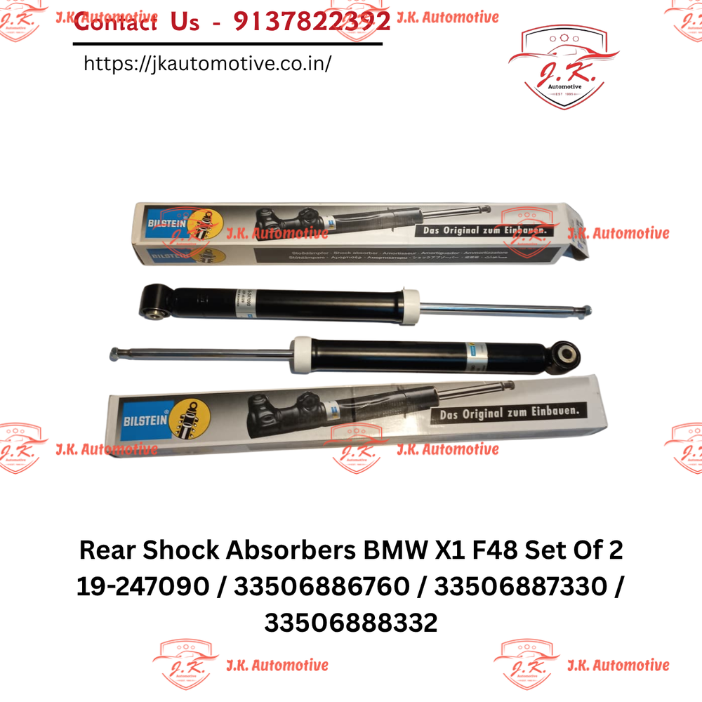 Bilstein B4 Rear Shock Absorbers BMW X1 F48 Set of 2 19-247090 / 33506886760 / 33506887330 / 33506888332 - Image 6
