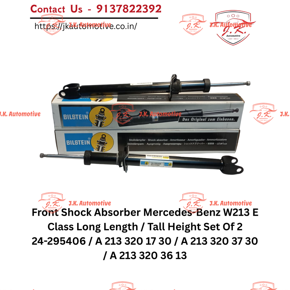 Bilstein B4 Front Shock Absorber Mercedes-Benz W213 E Class Long Length / Tall Height Set of 2 24-295406 / A2133201730 / A2133203730 / A2133203613 - Image 2