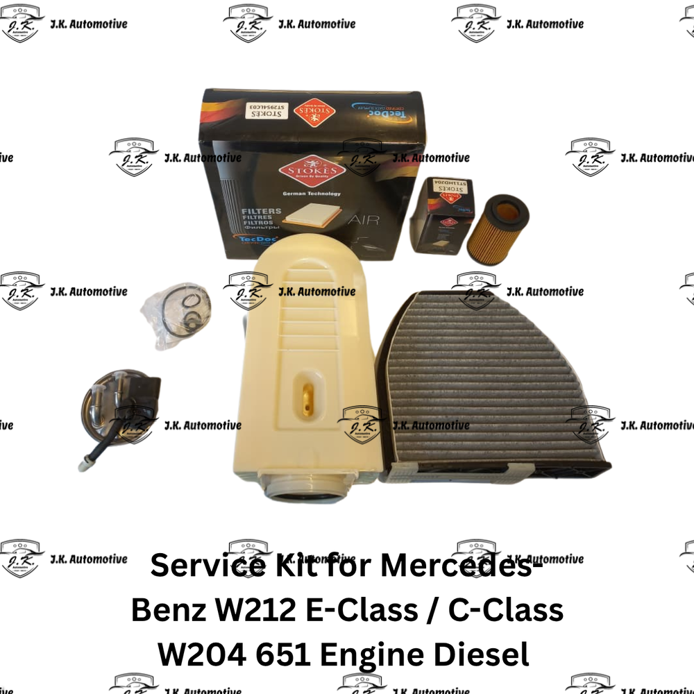 Service Kit For Mercedes Benz C Class W204 651 Engine Diesel A 651 180 01 09, A 651 094 00 04, A 204 830 05 18, A 651 090 12 52 - Image 3