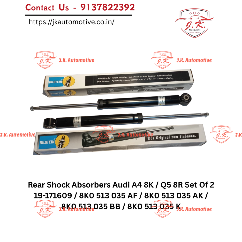 Bilstein B4 Rear Shock Absorbers Audi Q5 8R Set of 2 19-171609 / 8K0513035AF / 8K0513035AK / 8K0513035BB / 8K0513035K - Image 6