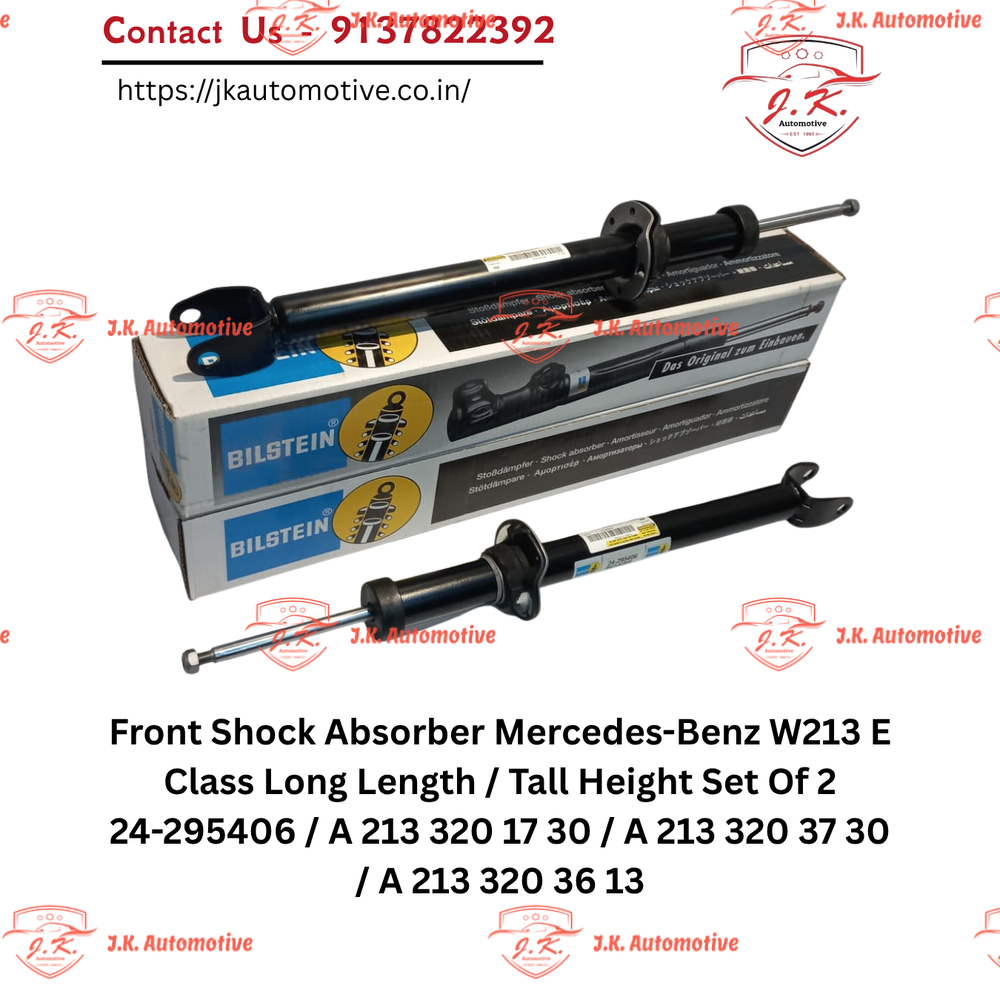 Bilstein B4 Front Shock Absorber Mercedes-Benz W213 E Class Long Length / Tall Height Set of 2 24-295406 / A2133201730 / A2133203730 / A2133203613 - Image 3