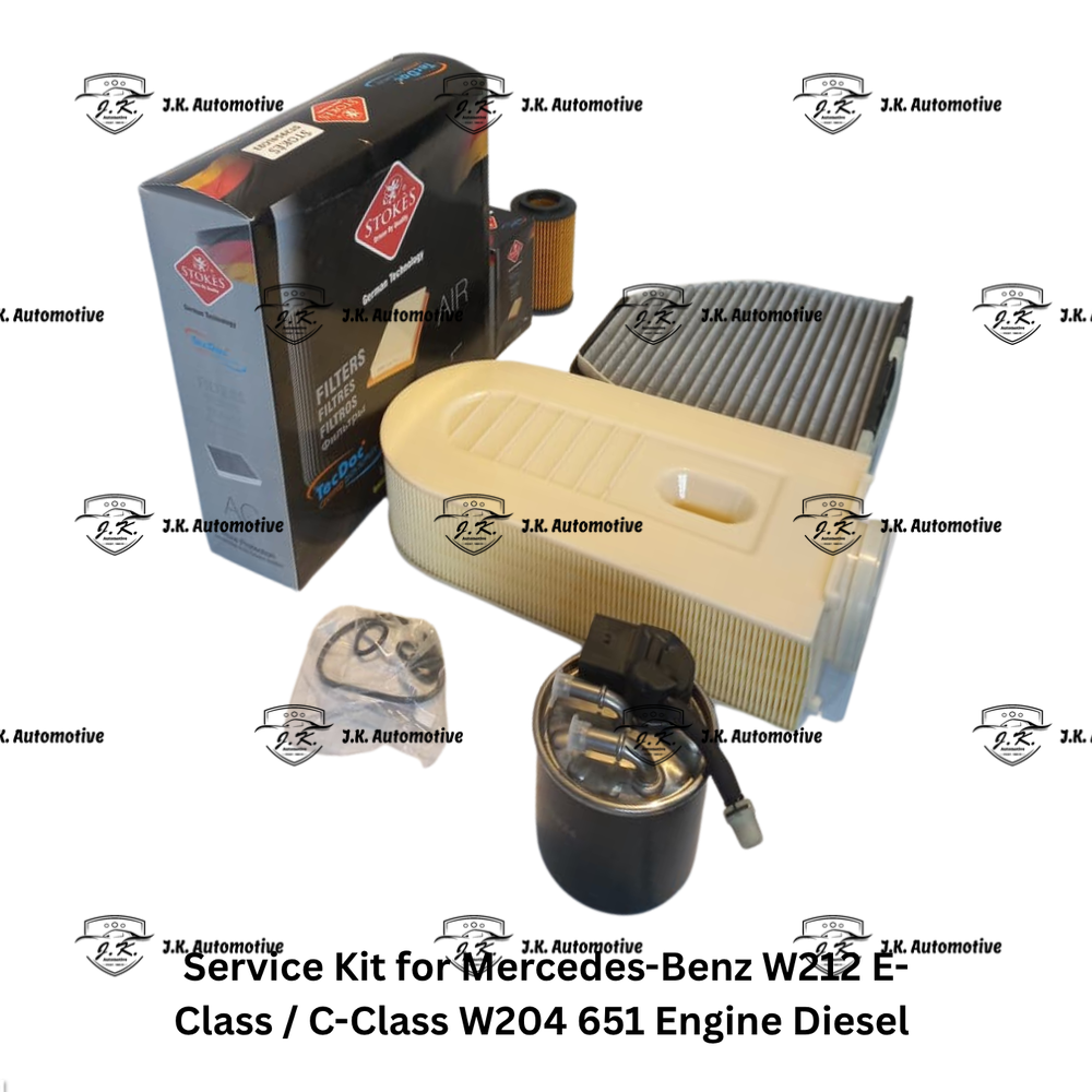 Service Kit For Mercedes Benz C Class W204 651 Engine Diesel A 651 180 01 09, A 651 094 00 04, A 204 830 05 18, A 651 090 12 52 - Image 4