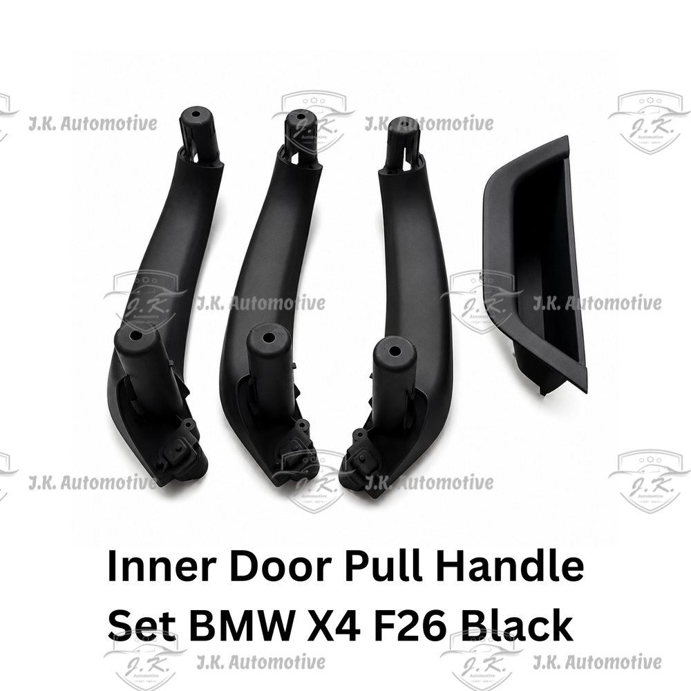 Inner Door Pull Handle Set BMW X4 F26 Black (2014–2018)