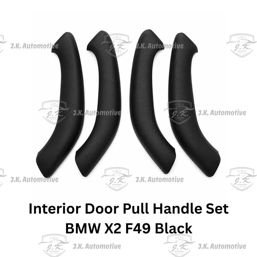 Interior Door Pull Handle Set BMW X2 F49 Black (2018 – 2023)