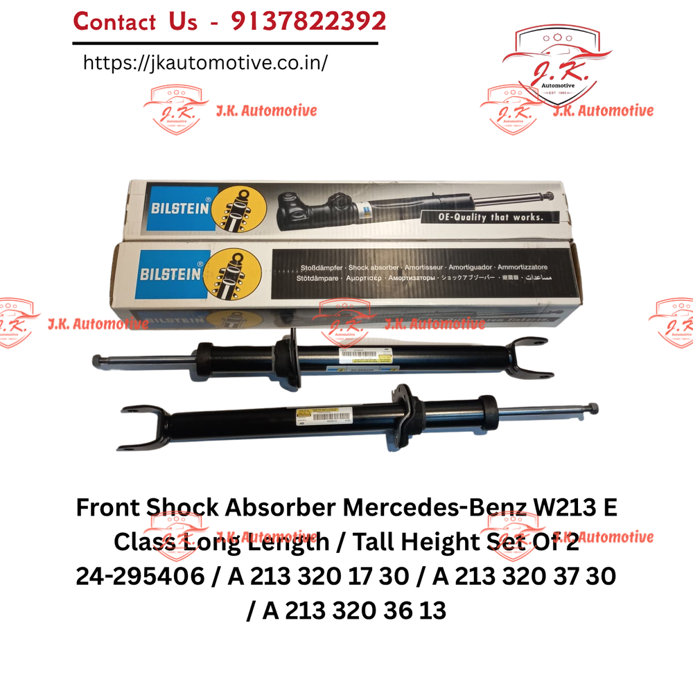 Bilstein B4 Front Shock Absorber Mercedes-Benz W213 E Class Long Length / Tall Height Set of 2 24-295406 / A2133201730 / A2133203730 / A2133203613 - Image 5