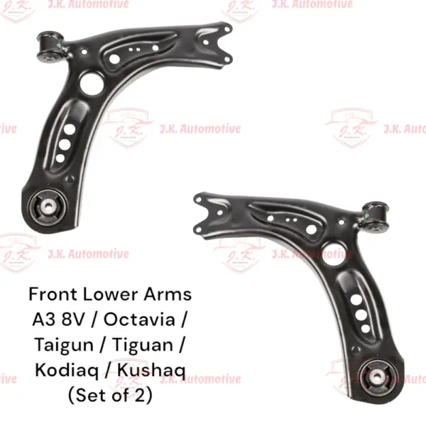 Front Lower Arms Without Lower Arm Ball Joints For Audi A3 8V (Set of 2) - 5Q0407151J & 5Q0407152J