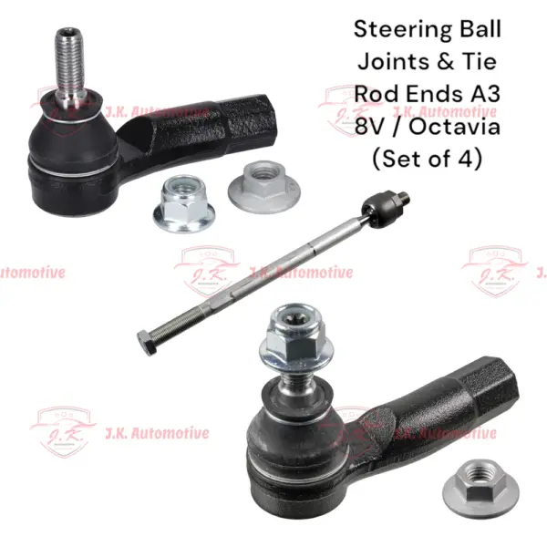 Steering Ball Joints And Tie Rod Ends For Audi A3 8V (Set of 4) - 1K0423810A & 1K0423811J & 1K0423812J
